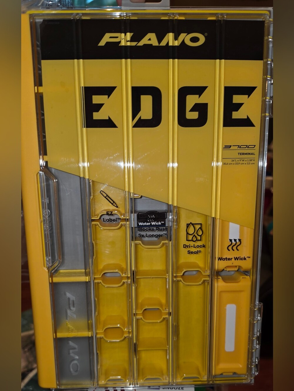 NEW PLANO EDGE 3700 terminal Box Tackle Box